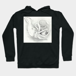 Squid Hugging World Hoodie